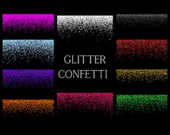 Glitter Overlay, Sparkle Overlay, Ombre Glitters, Glitter Confetti Overlays, Shimmer Overlay, Glitter Dust, Glitter Borders, Glitter Clipart