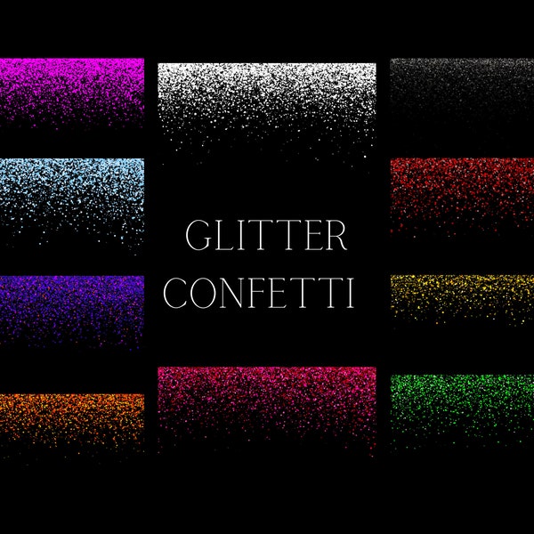 Glitter Overlay, Sparkle Overlay, Ombre Glitters, Glitter Confetti Overlays, Shimmer Overlay, Glitter Dust, Glitter Borders, Glitter Clipart