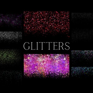 Glitter Overlay, Sparkle Overlay, Ombre Glitters, Glitter Confetti Overlays, Shimmer Overlay, Glitter Dust, Glitter Borders, Glitter Clipart
