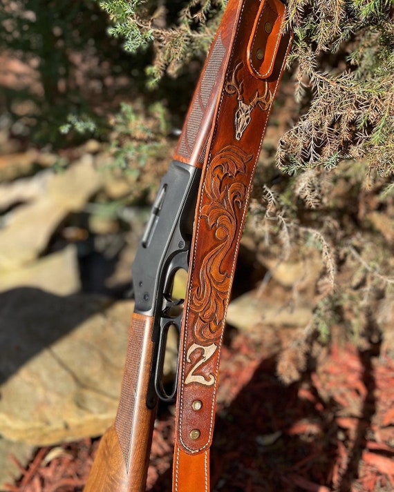 Custom Tooled Rifle Sling 