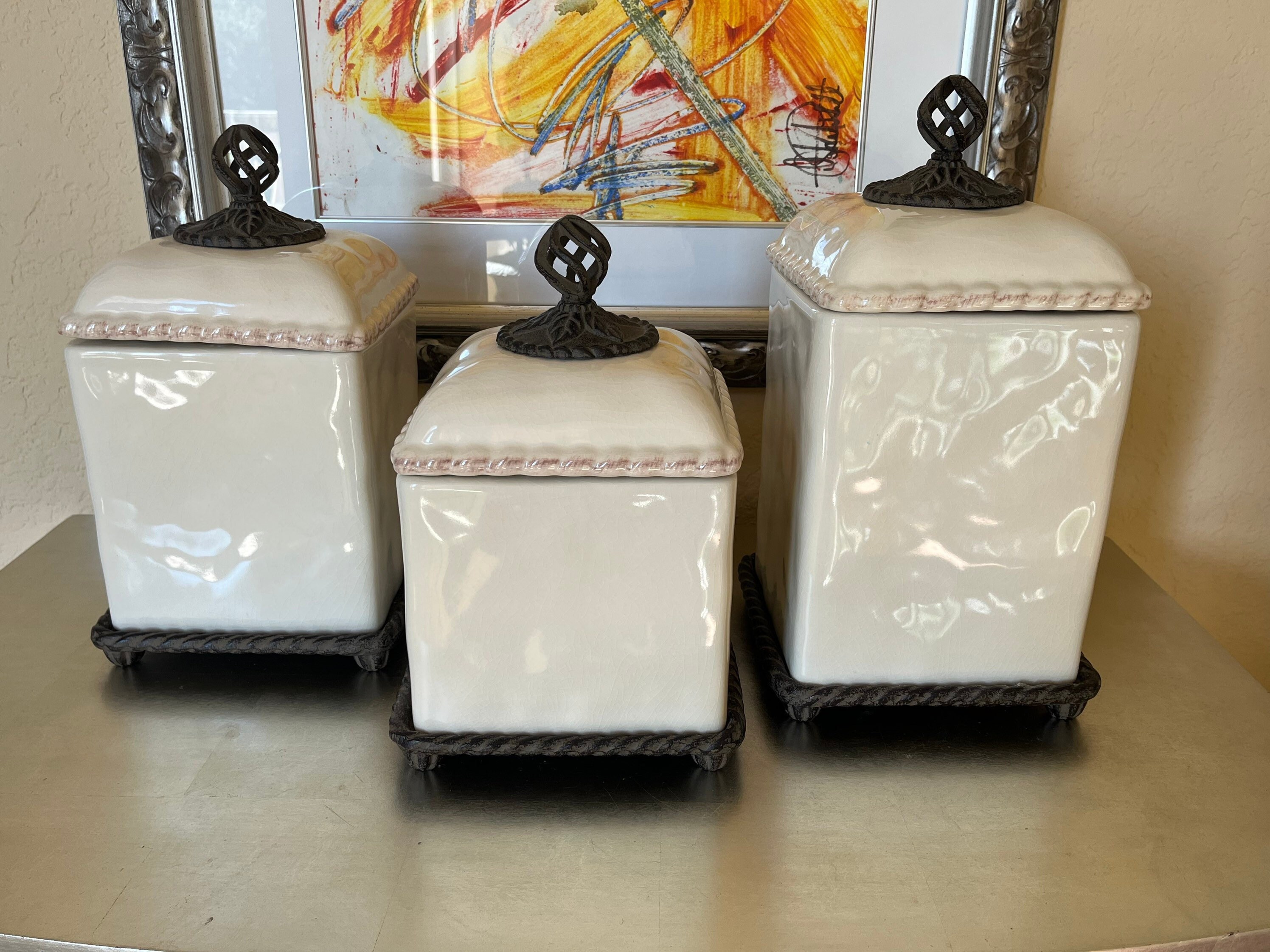 Images Of Gg Collection Ceramic Canisters The GG Collection