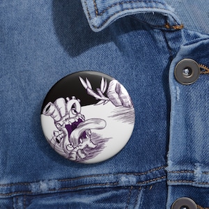 Metal Feyedo Fetch Pin Button