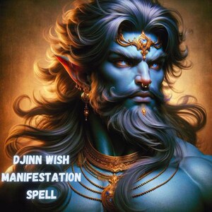 Djinn Wish Manifestation – Manifest Intentions - Powerful Sigil - Digital Download PDF
