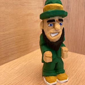 Leprechaun, St. Patrick’s Day decor, Irish good luck, Irish gentleman