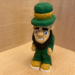 Leprechaun, St. Patrick’s Day decor, Irish good luck, Irish gentleman