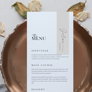 Modern Place Cards Template Wedding Name Cards Escort Cards Editable ...