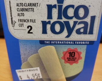 Rico Royal Alto Clarinet Reeds   2