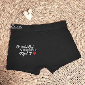 Personalized men&#39;s boxer shorts - Valentine&#39;s Day gift