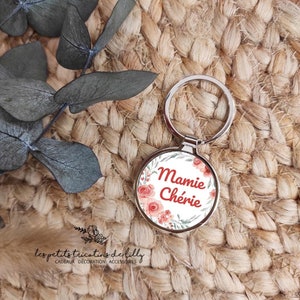 Granny personalized keychain - Grandmother&#39;s Day gift