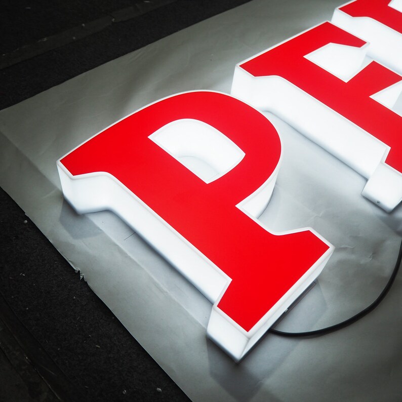 Big Letters With Lights Big Light Up Letters Light Up Etsy Big letters with lights big light up letters light up etsy