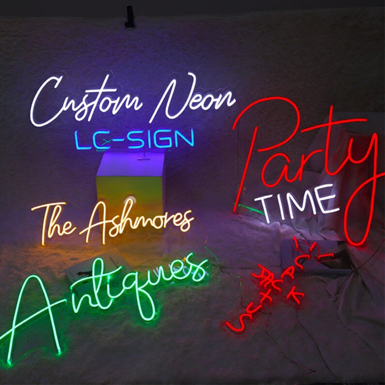 Store Signage 3D Letters Light up Letters Outdoor Metal Etsy