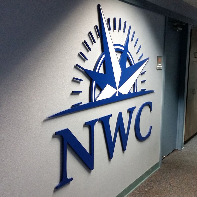 Wall Letters Metal Letters Acrylic 3d Letters Gold Store Etsy