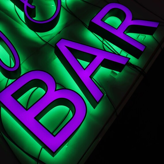 Custom Illuminated Signs LED Business Signs Custom Outdoor Signs
