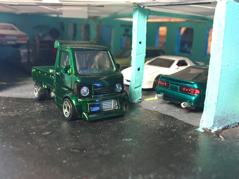 Custom Painted Hot Wheels Kei Trucks Etsy