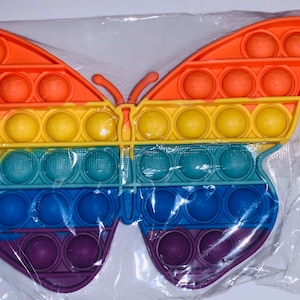 Butterfly Push Pop Sensory Toy