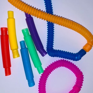 Stretch Tubes Pop Sensory Toy