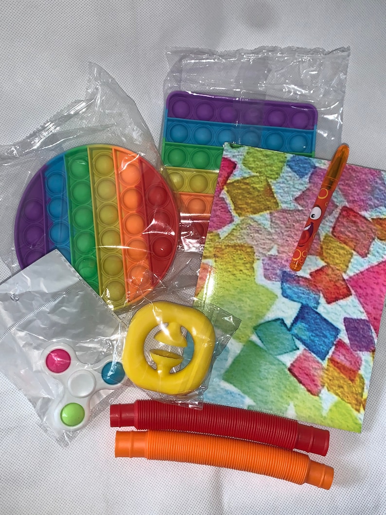 CHILL BOX- Stress and Anxiety Relief Box- Mental Health-kids & Adults ...
