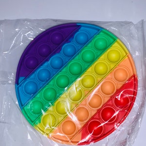 Circle  Push Pop Sensory Toy
