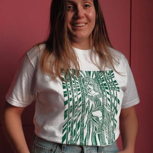 Forest Elf Stamped Short Sleeve Shirt