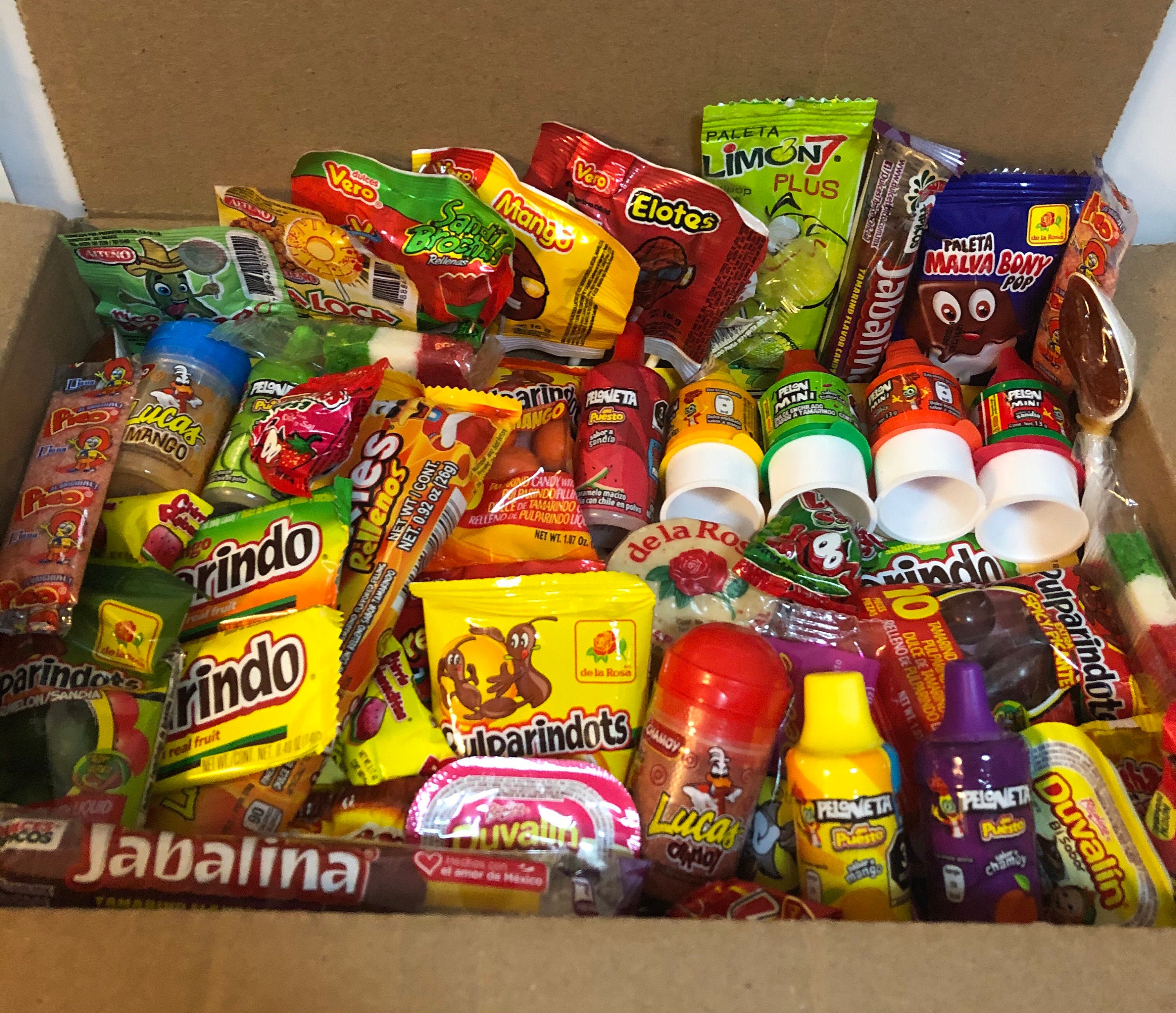 Mexican Candy Mix Box Great Assortment 50 Pieces Etsy
