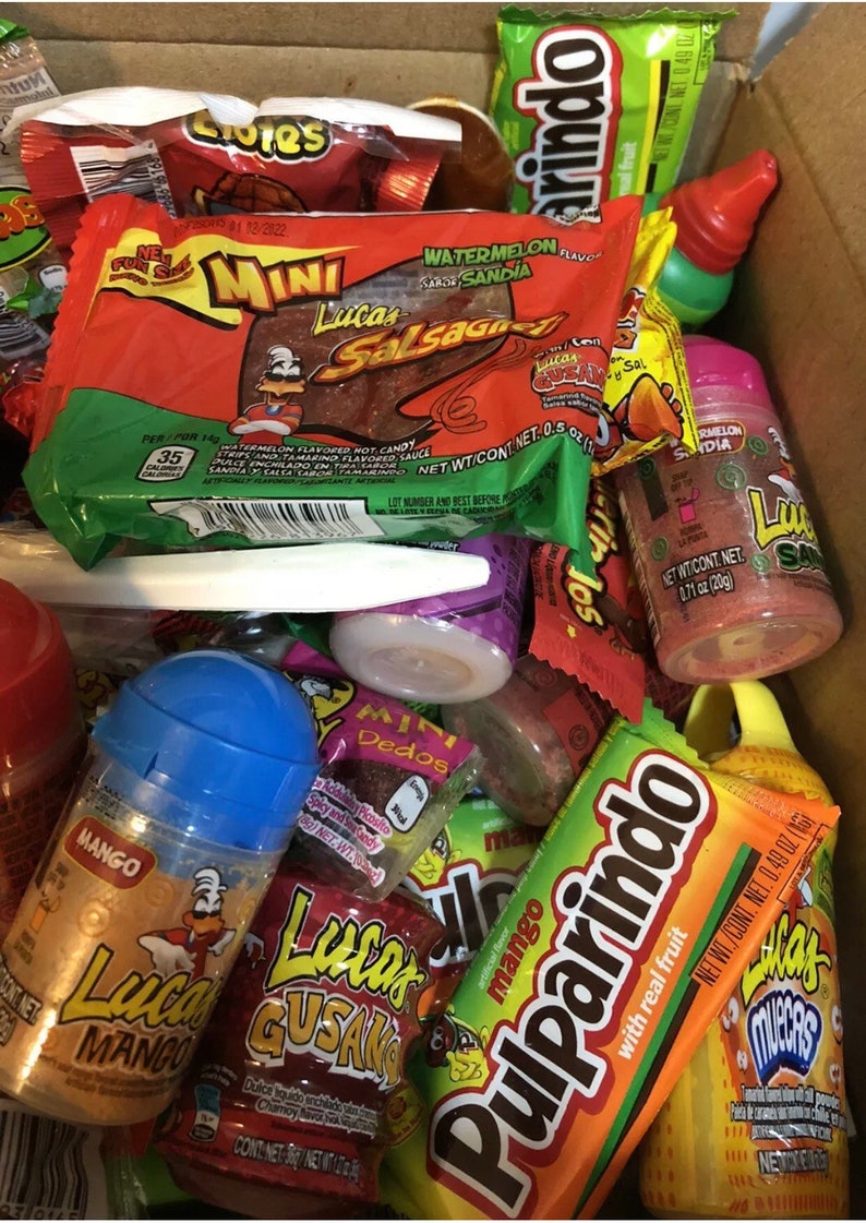 Mexican Candy Mix Box Mexican Candy Variety Mix 50 Pieces Etsy