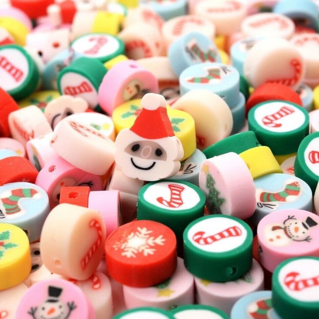 26 Grid 6000pc Polymer Clay Bead Set Jewellery Making Kit for Kids Adults  Smiley, Letter Beads Bracelet Charms Crafting Supplies Preppy 