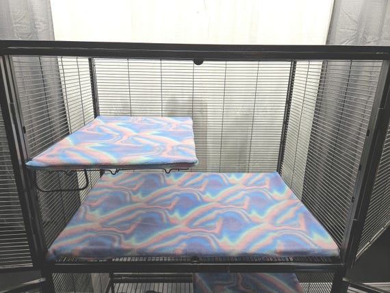 Critter and Ferret Nation Fleece Liners For Chinchilla Cages | Pillowcase Style | Full Coverage