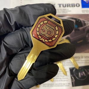 Reproduction Nissan 50th Anniversary Key - Etsy