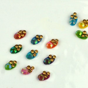 Bindi de piedra multicolor de forma ovalada 60 % de descuento en línea, Bindi de piedra para bodas, paquete de tatuajes de joyas para el cuerpo Bindi