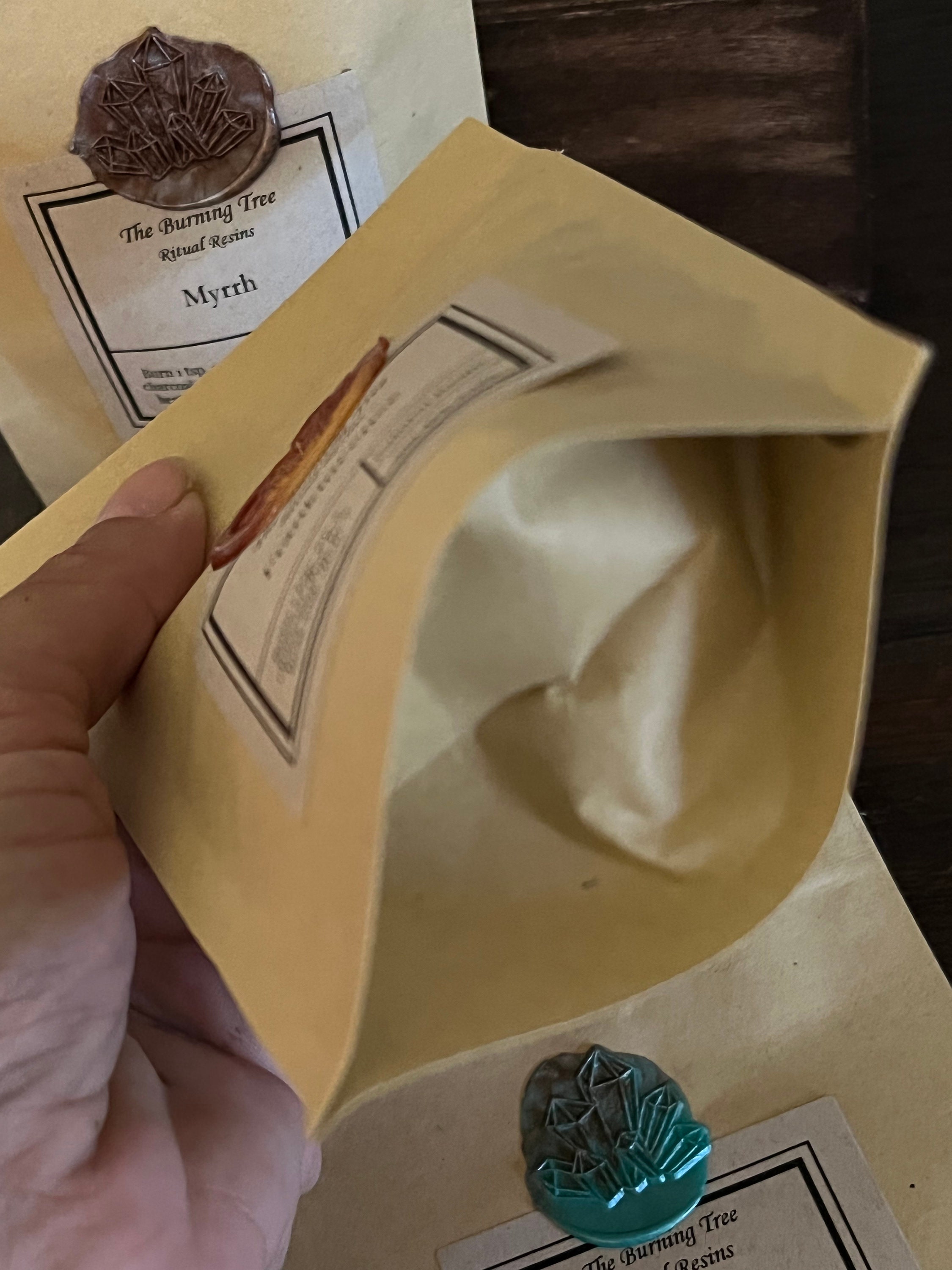 Money Drawing Incense Resin Incense Money Resin Wealth Etsy