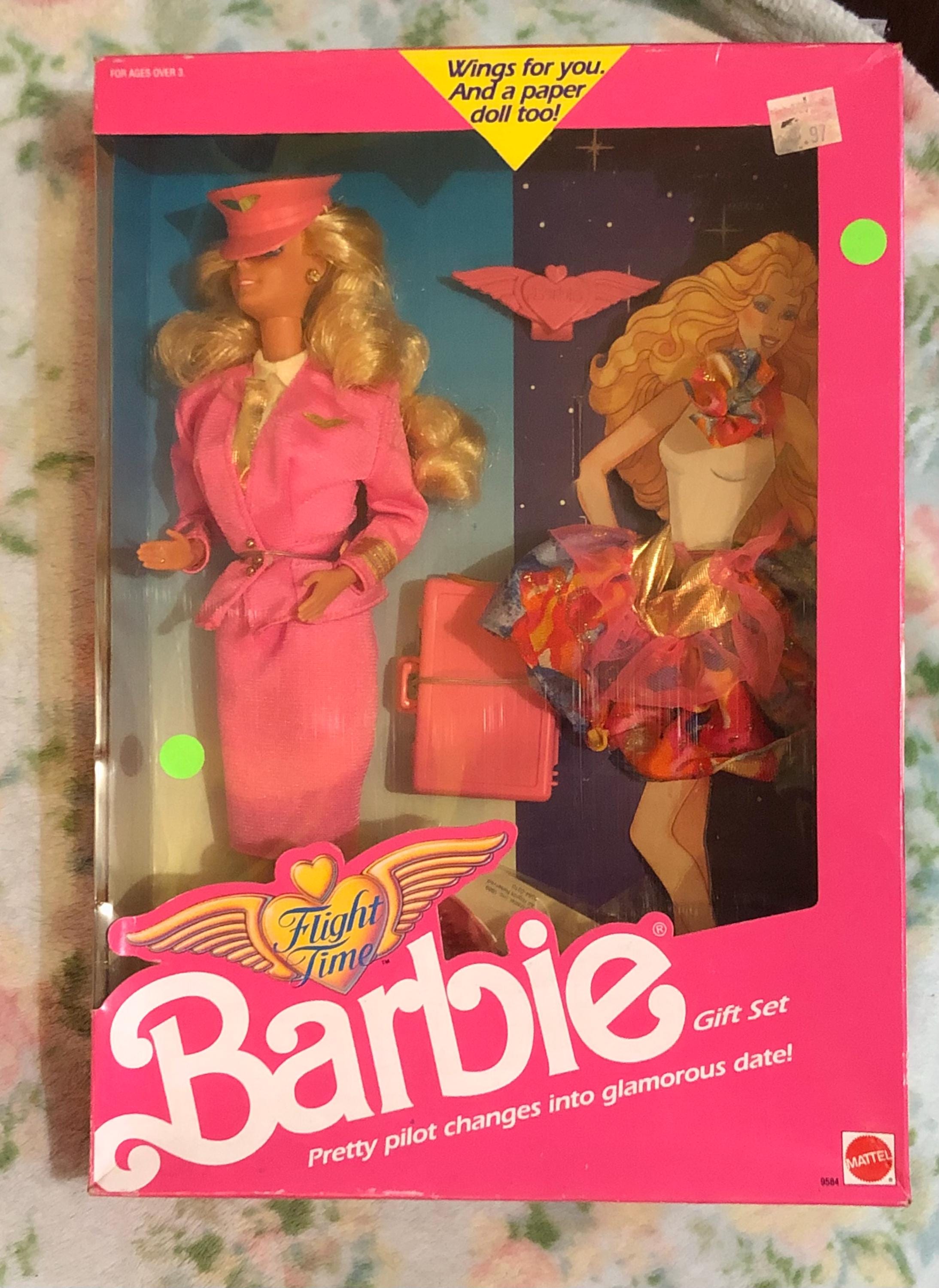 Dublin Barbie Azafata De Vuelo Barbie Dream Plane With Pilot Doll