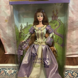 Princess and the Pea Barbie, Princess Barbie Collection, NIB