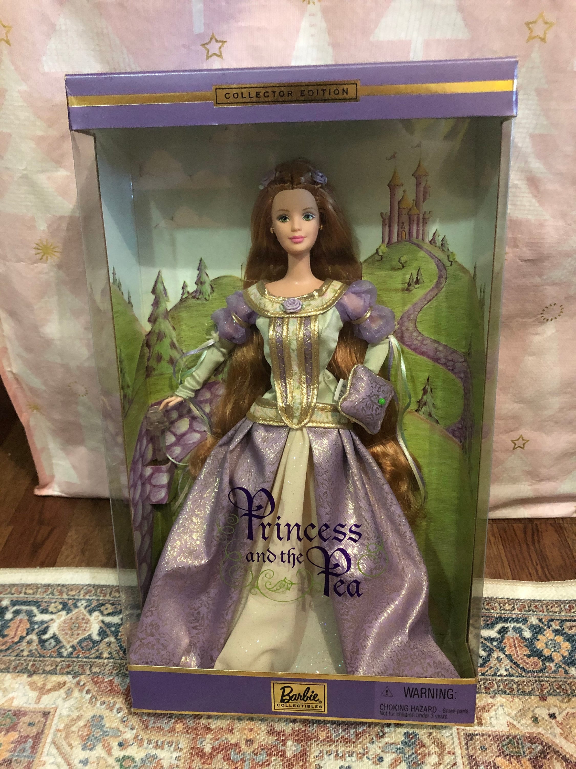 Princess and the Pea Barbie, Princess Barbie Collection, NIB Barbie, Unopened Barbie, Collectible Barbie Princess and the Pea Barbie, Princess Barbie Collection, NIB Barbie, Unopened Barbie, Collectible Barbie