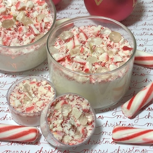 Candy Cane Candle, Soy Candle, Peppermint Candle, Christmas Candle, Peppermint Stick Candle, Candy Cane Candle, Christmas Candle