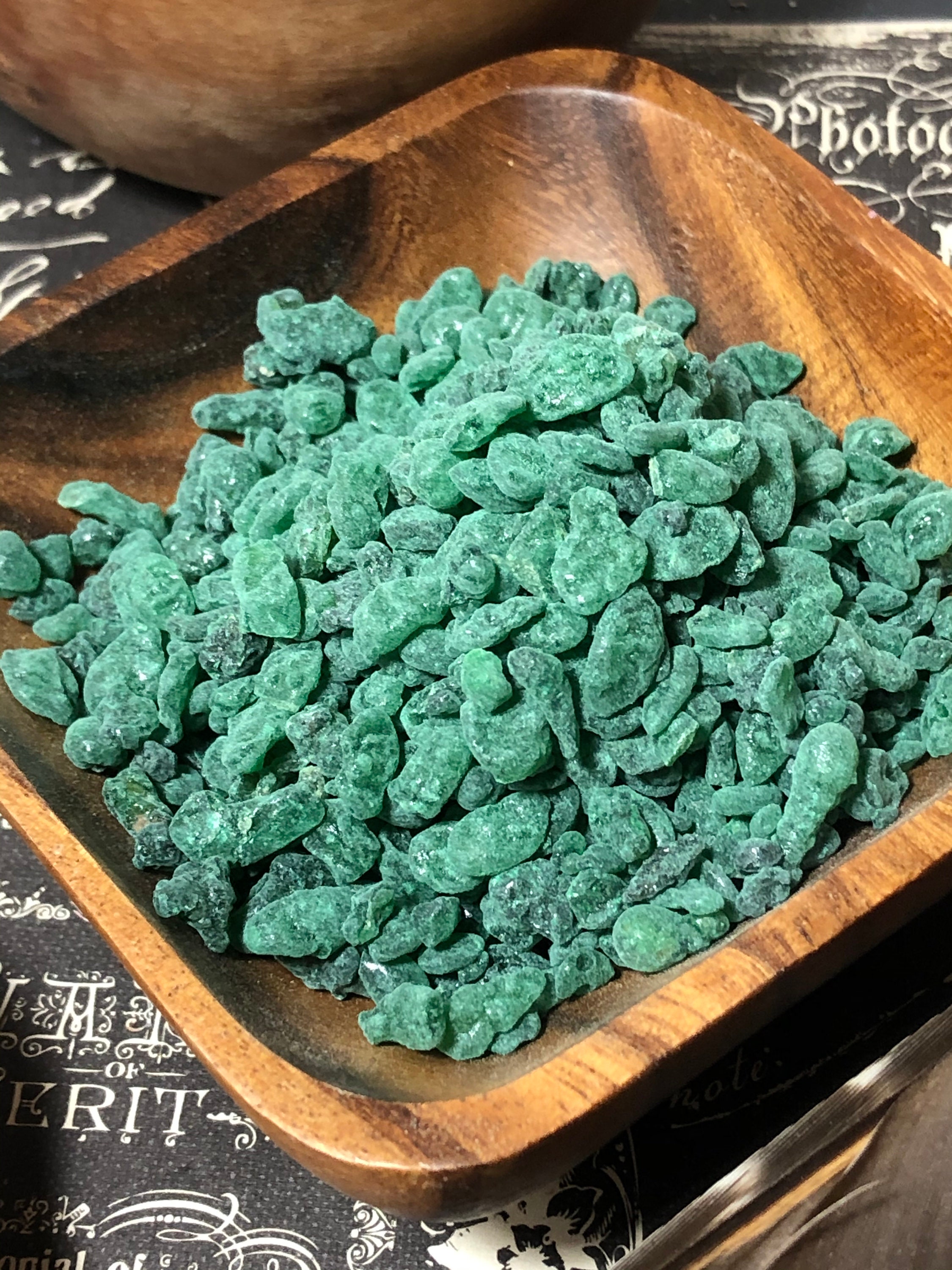 Money Drawing Incense Resin Incense Money Resin Wealth Etsy