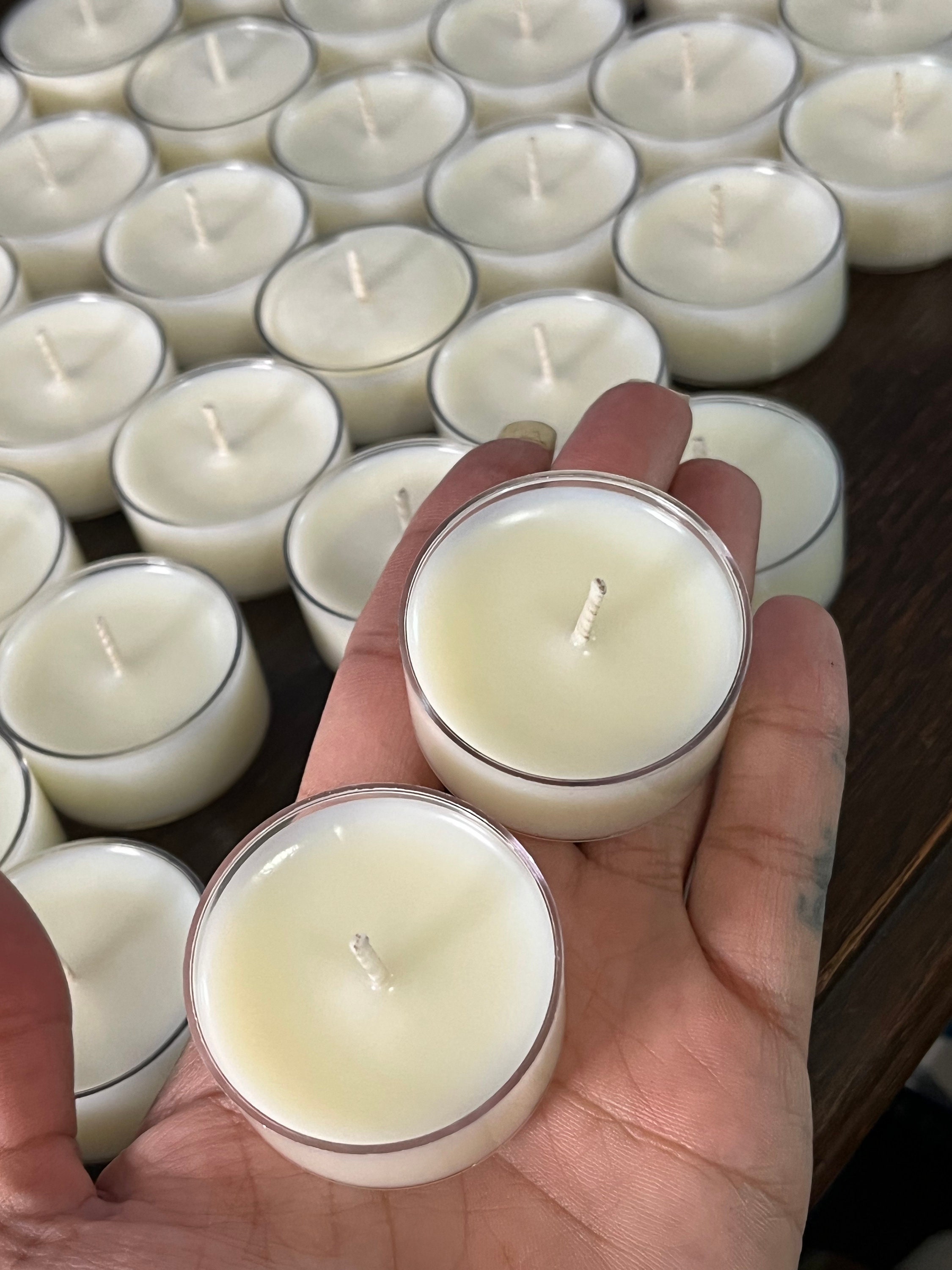 Wholesale Soy Tea Lights Bulk Soy Candle Tea Lights Wedding