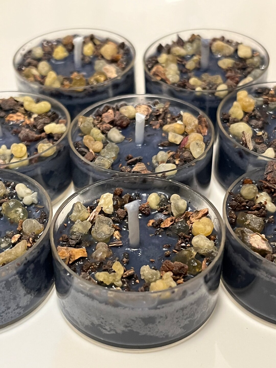 Dragons Blood Soy Tea Lights Frankincense and Myrrh Tea Etsy