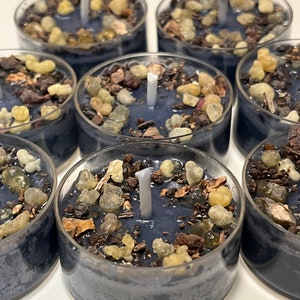 Dragons Blood Soy Tea Lights, Frankincense and Myrrh Tea Lights, Protection Tea Lights, Ritual Tea lights