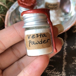 Vesta Powder, Ritual Vesta, Use for Ridding Evil, Stop Gossip, Strengthen Spells