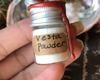 Vesta Powder, Ritual Vesta, Use for Ridding Evil, Stop Gossip, Strengthen Spells