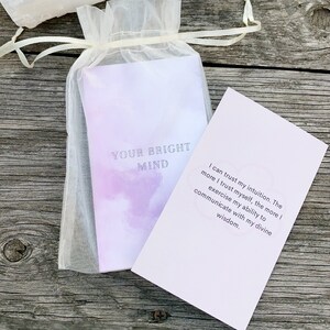 Votre esprit brillant - Cartes d’affirmation, cartes de motivation, cartes de manifestation, jeu d’affirmation, affirmation quotidienne positive