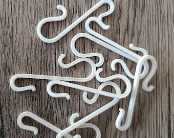50 ganchos para árbol de Navidad (bioplástico)