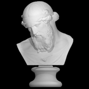 Busto de Dioniso, Príapo, Platón o Poseidón