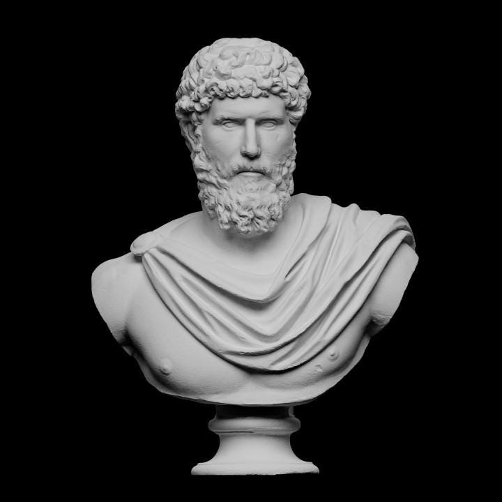 ルキウス・アウリウス・ウェルスの肖像（紀元136～138年に指定された