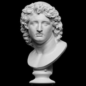 Ideaal portret van Alexander de Grote als Helios