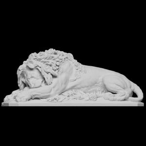 Löwe von Aspern (Biokunststoff)