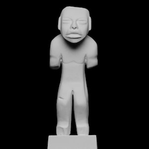 Sculpture, Olmec Man