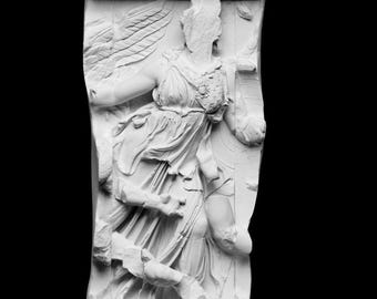 Panel del Friso Este del Altar de Pérgamo (Atenea)