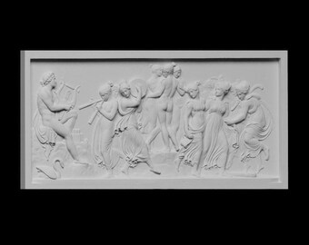 La danza de las musas en el Helicón