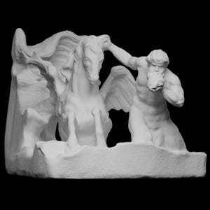 Tritons on the right: Trevi Fountain